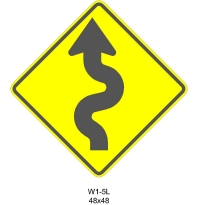 Winding Road Sign